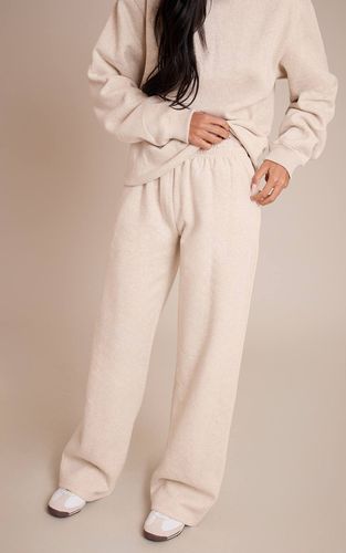 Oatmeal Pantalon De Jogging Droit Tall | Taille XS - PrettyLittleThing - Modalova