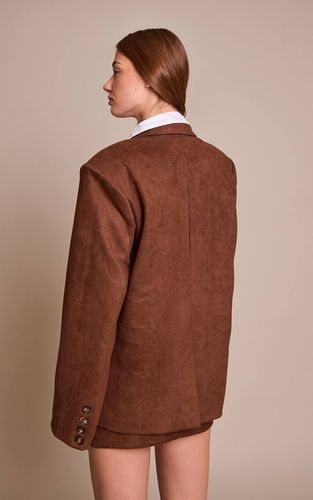 Chocolate Brown Ensemble Coordonné Blazer Dad Oversize En Synthétique | Taille 42 - PrettyLittleThing - Modalova