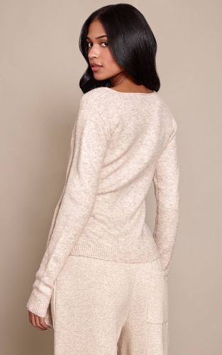 Cardigan Cache-cœur Grande Taille En Maille Douce Avec Liens Sur Les Côtés | Taille XS - PrettyLittleThing - Modalova