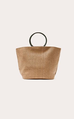 Natural Sac Cabas À Anses En Raphia - PrettyLittleThing - Modalova