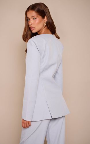 Dusty Blue Ensemble Coordonné Blazer Ajusté Structuré | Taille 42 - PrettyLittleThing - Modalova