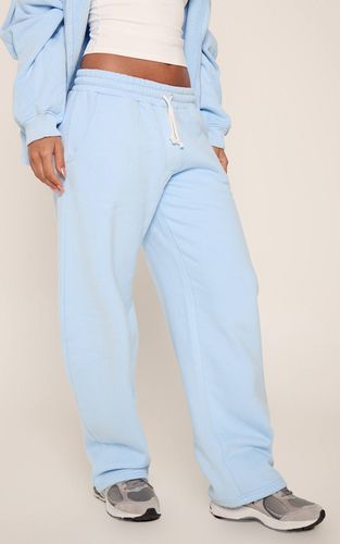 Light Blue Jogging Jambes Barrel Avec Cordon De Serrage Contrasté | Taille XS - PrettyLittleThing - Modalova