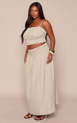 Sage Green Jupe Maxi À Pois Grande Taille Coordonnée | Taille 44 - PrettyLittleThing - Modalova
