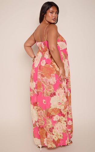 Robe Maxi Fluide À Bandeau Grande Taille | Taille 46 - PrettyLittleThing - Modalova