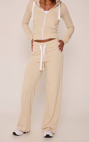 Oatmeal Jogging Taille Basse Ajusté | Taille XS - PrettyLittleThing - Modalova