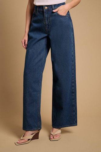Jean Coupe Droite Style Western | Taille 42 - Oasis - Modalova