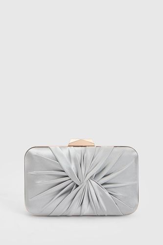 Sac Pochette Torsadé En Satin Beaut - Oasis - Modalova