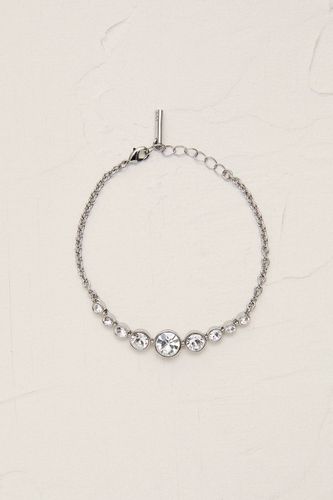 Bracelet Crystal Flow en ton argent - KarenMillen - Modalova