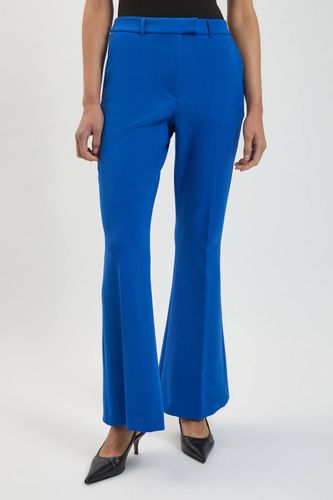 Pantalon Droit Ajusté En Tissu Stretch Compact | Taille 16 - KarenMillen - Modalova
