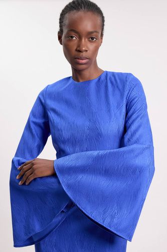 Robe Midi Ajustée Avec Détail De Laçage Au Dos | Taille 16 - KarenMillen - Modalova