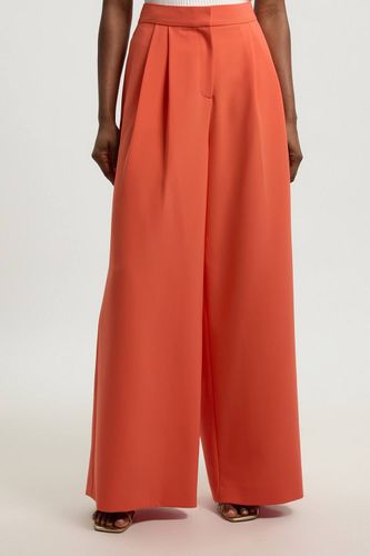 Pantalon Large Tailleur En Viscose Stretch Compacte | Taille 18 - KarenMillen - Modalova