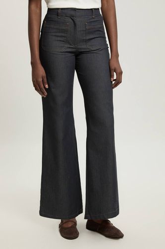 Pantalon Droit En Denim Tailleur | Taille 18 - KarenMillen - Modalova