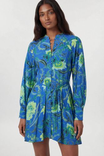 Robe Mini En Viscose Tissée À Imprimé Floral | Taille 18 - KarenMillen - Modalova