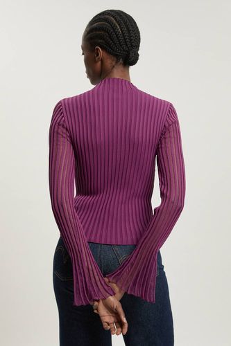 Haut Tricoté En Mélange De Viscose Filamentée | Taille Medium - KarenMillen - Modalova
