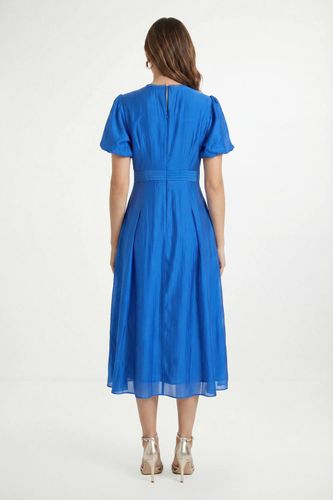 Robe Midi Plissée En Tencel Petite | Taille 48 - Wallis - Modalova