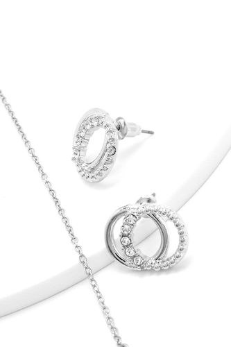 Ensemble Collier Et Boucles D'oreilles À Maillons - boohoo - Modalova