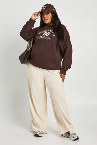 Sweat à Casynthétiqueche Surdimensionné Plus Brooklyn Heights 98 | Taille 48 - boohoo - Modalova