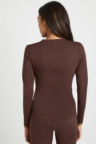 Haut à manches longues sculptant supersoft enceinte | Taille 42 - boohoo - Modalova