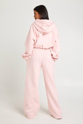 Ensemble de Jogging Sweat à Casynthétiqueche Court Ourlet Bouffant | Taille Medium - boohoo - Modalova
