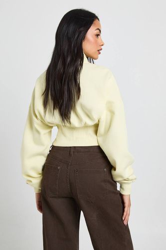 Col Cheminée Taille Cintrée Zippé Intégral | Taille Medium - boohoo - Modalova