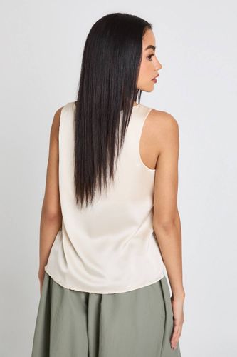 Haut Caraco en Dentelle à Encolure Dégagée | Taille 40 - boohoo - Modalova