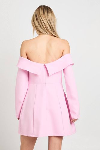 Robe Courte Structurée Bardot Petite | Taille 44 - boohoo - Modalova