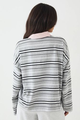 Haut de Rugby à Col Rayé | Taille 2XL - DSGN Studio - Modalova