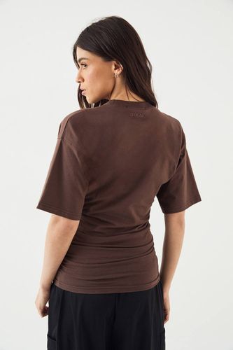 Haut à Manches Courtes avec Fronces Latérales | Taille Medium - DSGN Studio - Modalova