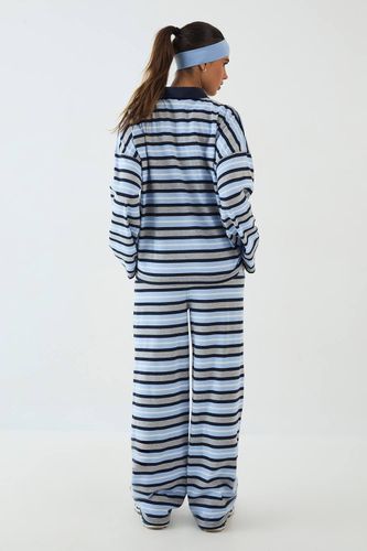 Pantalon Large à Rayures | Taille 2XL - DSGN Studio - Modalova