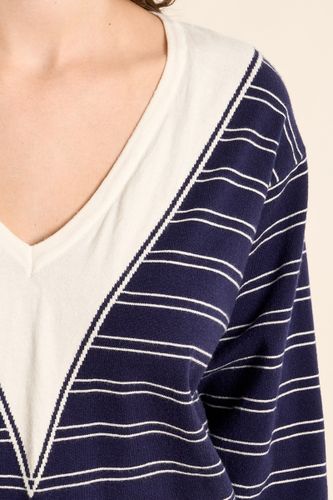 Pull en maille, col V - MOLLY BRACKEN - Modalova