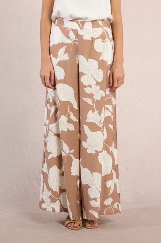 Pantalon large, imprimé - Molly Bracken - Modalova