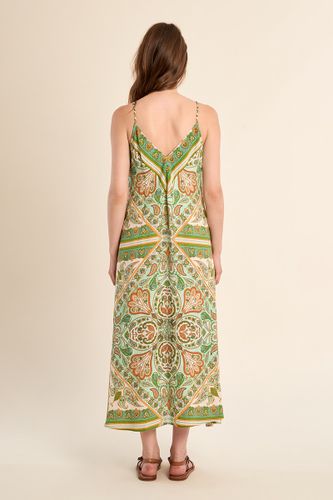 Longue robe fluide, imprimée - Molly Bracken - Modalova