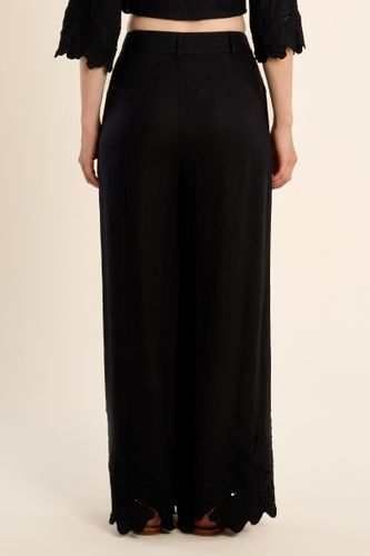 Pantalon droit, en coton - MOLLY BRACKEN - Modalova