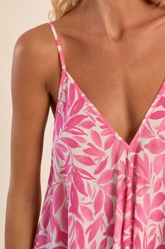 Longue robe fluide, imprimée - MOLLY BRACKEN - Modalova