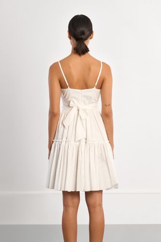 Robe mini à nouer - LILI SIDONIO - Modalova