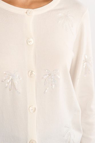 Cardigan aux motifs palmiers - LILI SIDONIO - Modalova