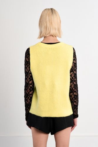 Gilet sans manches, boutonné - LILI SIDONIO - Modalova