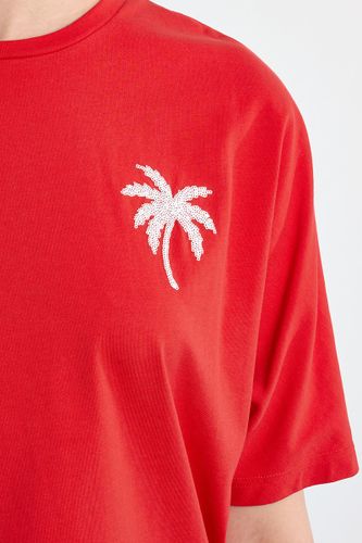 T-shirt oversize palmier - LILI SIDONIO - Modalova