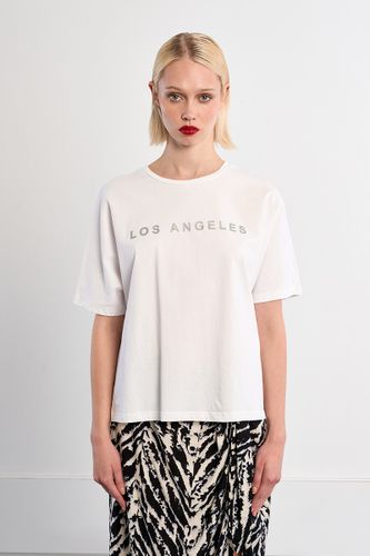 T-shirt oversize en coton 'Los Angeles' - LILI SIDONIO - Modalova