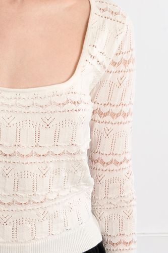 Maille en crochet col carré - LILI SIDONIO - Modalova