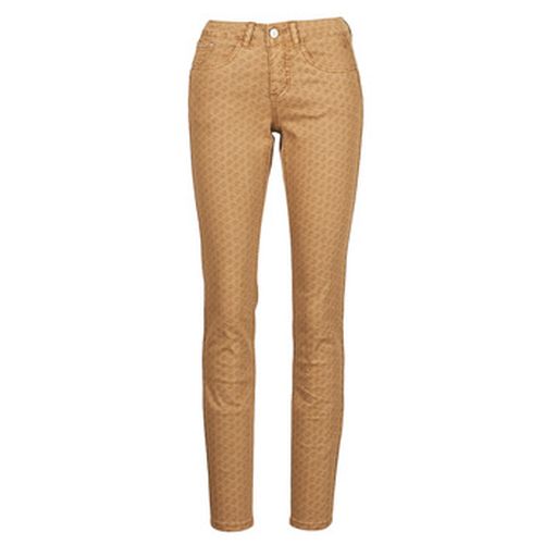 Pantalons slim Cream LOTTE PRINTED - Cream - Modalova