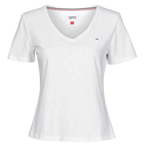 T-shirt SOFT JERSEY V NECK - Tommy Jeans - Modalova