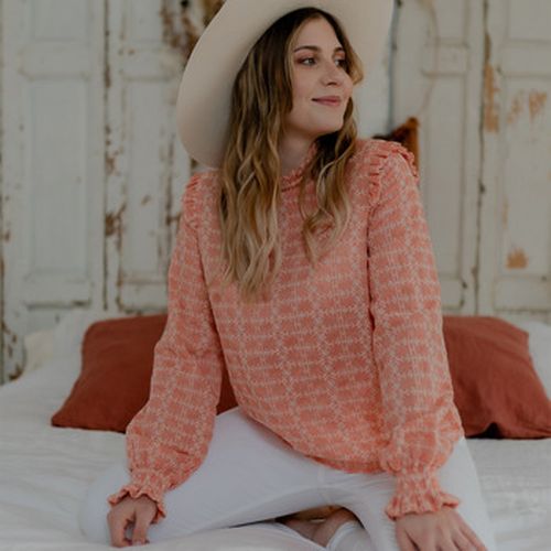 Blouses Céleste HIRONDELLE - Céleste - Modalova