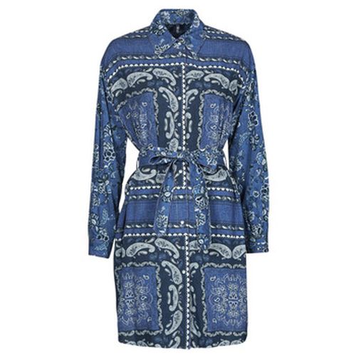 Robe courte ABITO CAMICIA DEN.BLUE PRINTS WASH - Liu Jo - Modalova