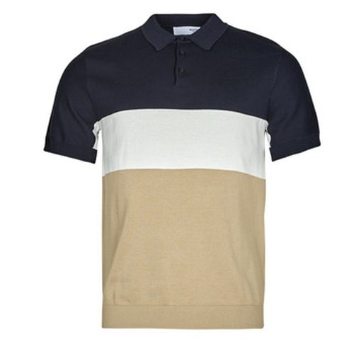 Polo SLHMATTIS SS KNIT BLOCK POLO B - Selected - Modalova