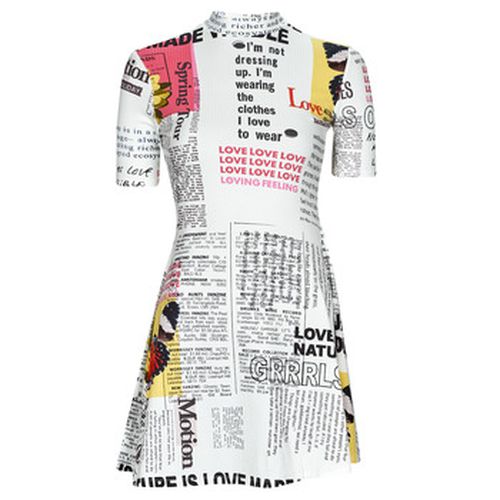 Robe courte VEST_NEWSPAPER - Desigual - Modalova