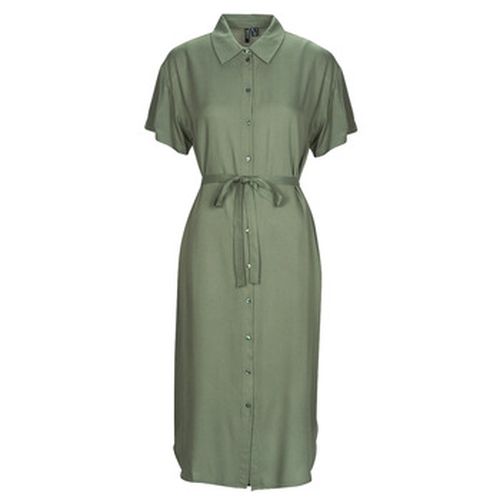 Robe VMBUMPY SS CALF SHIRT DRESS NOOS - Vero Moda - Modalova