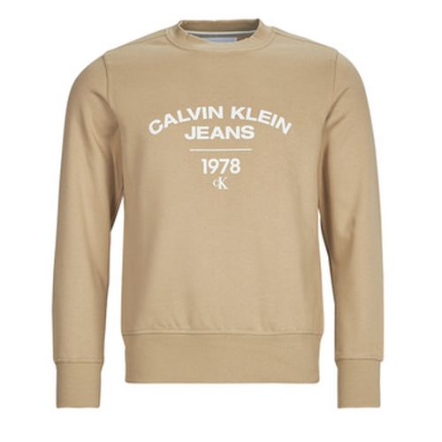 Sweat-shirt VARSITY CURVE CREW NECK - Calvin Klein Jeans - Modalova