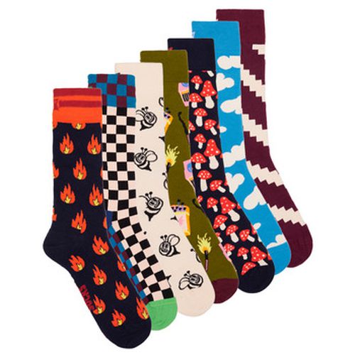Chaussettes hautes WILD WEEK SOCKS X7 - Happy socks - Modalova