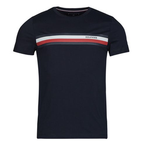 T-shirt RWB MONOTYPE CHEST STRIPE TEE - Tommy Hilfiger - Modalova